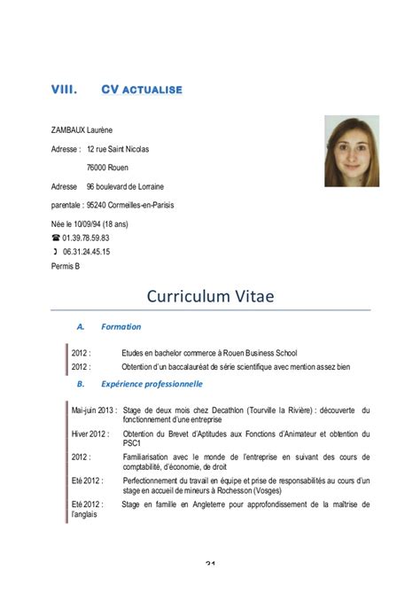 Guide pour rédiger un CV dadolescent de 15 ans et exemple